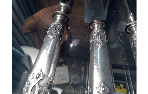 SET DE TABLE ROTTISSERIE ARGENT