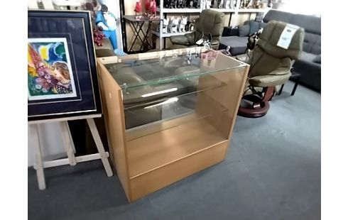 VITRINE 2 ÉTAGÈRES (SANS FOND)