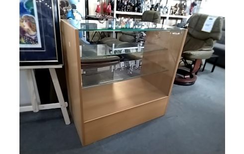 VITRINE 2 ÉTAGÈRES (SANS FOND)