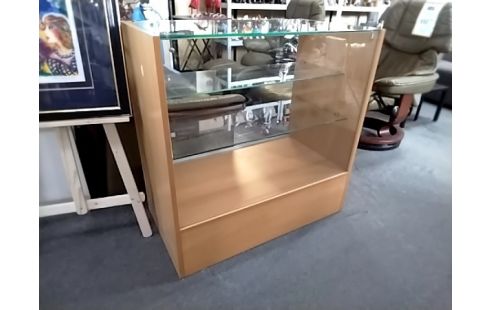 VITRINE 2 ÉTAGÈRES (SANS FOND)