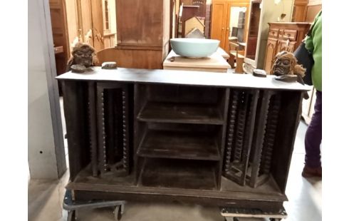 MEUBLE bois exotique