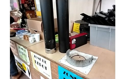 POELE A BOIS SUPRA RAMSES +RSV2 TUYAU