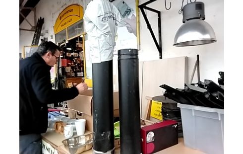 POELE A BOIS SUPRA RAMSES +RSV2 TUYAU