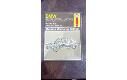 LIVRE BMW HAYNES  MANUAL 525 ,528 & 528I
