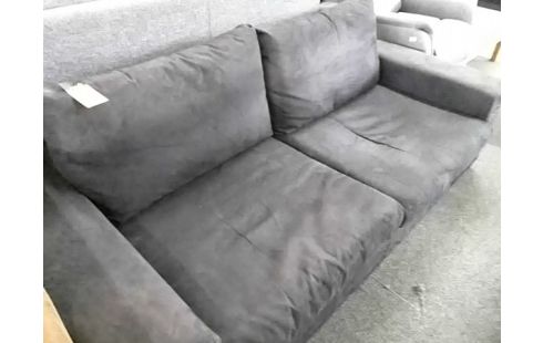 CANAPE 2P TISSU GRIS