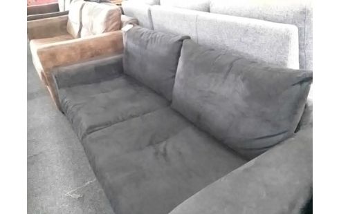 CANAPE 2P TISSU GRIS