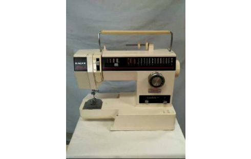 NÄHMASCHINE MANUELL WEISS <SINGER>