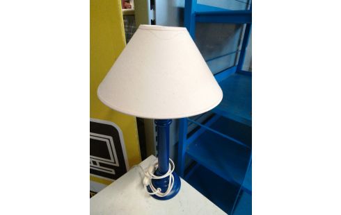 LAMPE DE CHEVET BLEUE