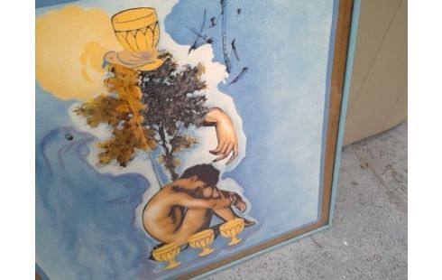 ENCADREMENT FOULARD CHRISTIAN LACROIX