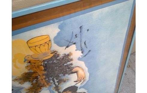 ENCADREMENT FOULARD CHRISTIAN LACROIX