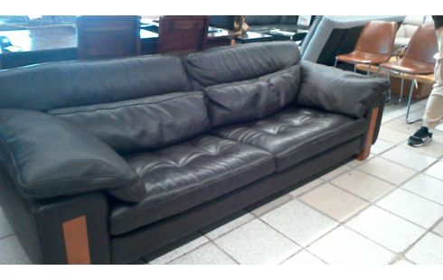 CANAPE CUIR "ROCHE BOBOIS"