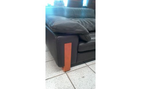 CANAPE CUIR "ROCHE BOBOIS"