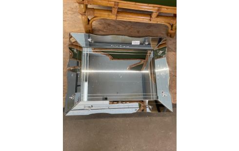 MIROIR vinitien argente