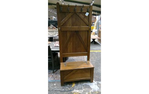 GARDEROBE 1 EICHE RUSTIKAL, , KOFFER 1