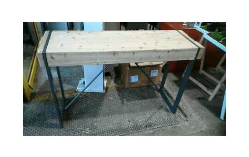 CONSOLE PIED METAL