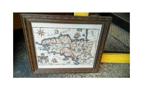 CARTE ANCIENNE DE BRETAGNE