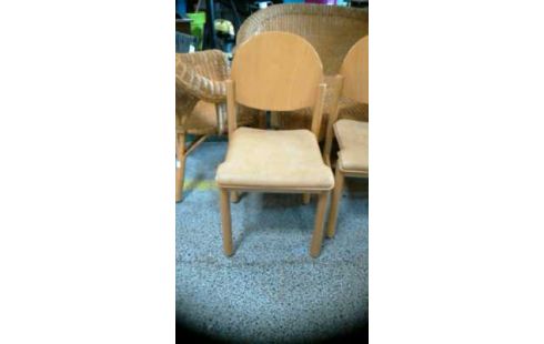 CHAISE TRAINEAU BOIS BAUMANN