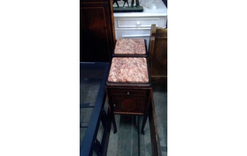 2PERS BED ARTDECO AUPING/2NACHTKAST