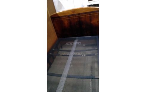 2PERS BED ARTDECO AUPING/2NACHTKAST