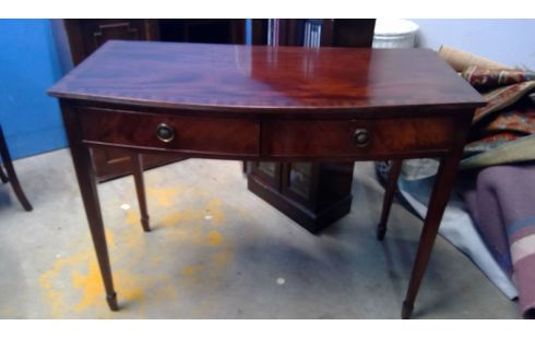 TABLE CONSOLE ACAJOU