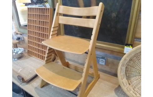 CHAISE ENFANT MODULABLE BOIS