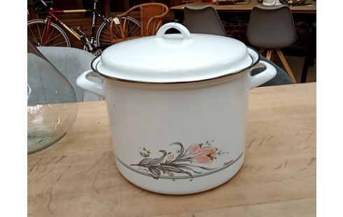 CASSEROLE email blanche+couvercle