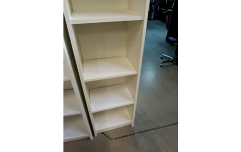 ETAGERE DE RANGEMENT MÉLAMINE BLANC