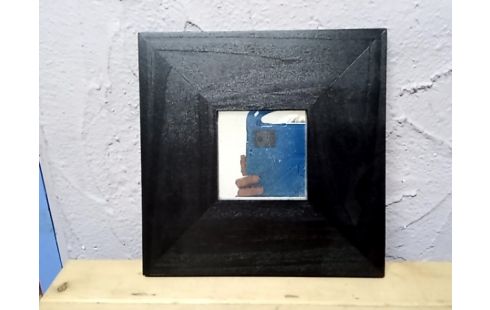 MIROIR CARRE NOIR PM