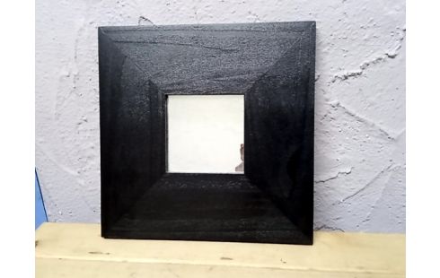MIROIR CARRE NOIR PM