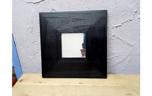 MIROIR CARRE NOIR PM