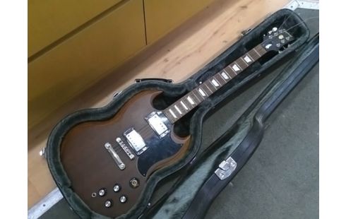 GUITARE EPIPHONE SG BROWN AVEC ETUI EPIPHONE