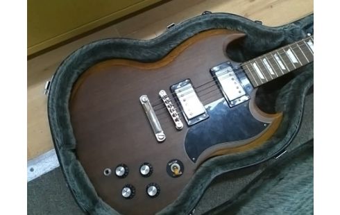 GUITARE EPIPHONE SG BROWN AVEC ETUI EPIPHONE