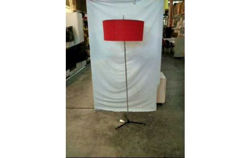 STEHLAMPE VINTAGE SCHIRM ROT