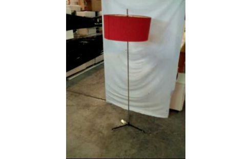 STEHLAMPE VINTAGE SCHIRM ROT