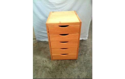 KOMMODE HOLZ KIEFER 5-SCHUBLADEN