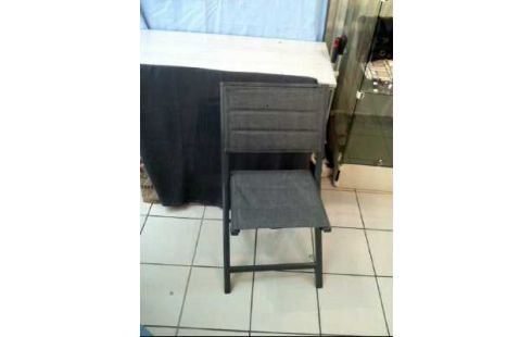 GARTENSTUHL GRAU <GARDENLINE> KLAPPBAR