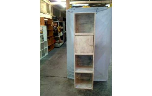 REGAL HOLZ 1-TÜR 3-EBENEN