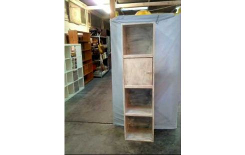 REGAL HOLZ 1-TÜR 3-EBENEN