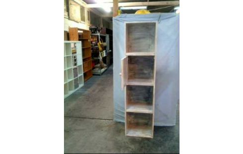 REGAL HOLZ 1-TÜR 3-EBENEN