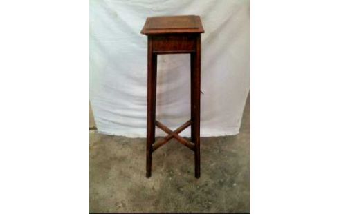 BLUMENTISCH HOLZ DUNKEL 4 BEINE