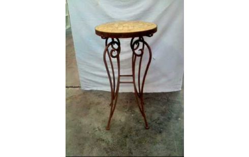 TABLE DE JARDIN MOSAIQUE TERRE CUITE