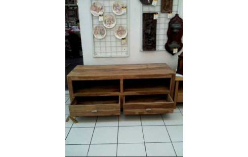 SIDEBOARD NATUR MASSIV PALISANDER 2-SCH 3-EB