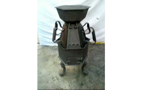 SCHNEIDEROFEN ANTIK 5-BÜGELEISEN GUSSEISEN