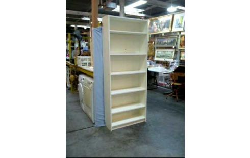 REGAL WEIß 6-EBEN. HOLZ