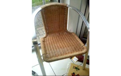 SITZGRUPPE 3-TLG. 2-STÜHLE TISCH RUND