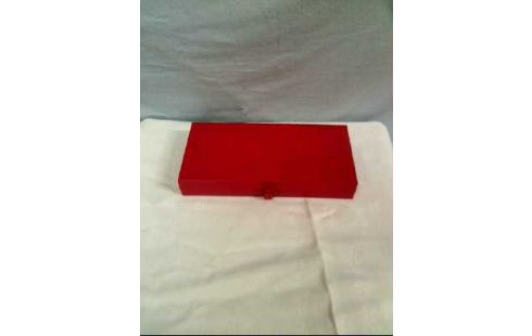 WERKZEUGKASTEN MIT INHALT ROT BLECH