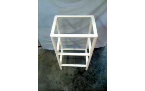 REGAL KUNSTSTOFF 3-EBENEN GLAS WEISS