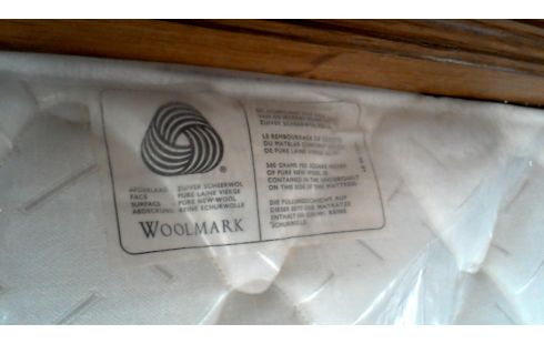 BETT 140X200 MET, , MATRATZE RUSTIKAL MASSIV EICHE