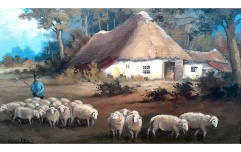 PINTURA, , GRANJA DEDICATORIA