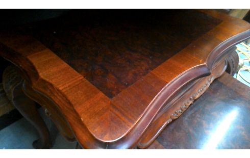 CREDENCE SET RONCE D'ACAJOU LOUPE D'ORME